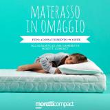 MORETTI COMPACT - MATERASSO IN OMAGGIO